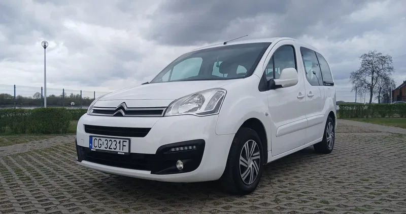 citroen berlingo grudziądz Citroen Berlingo cena 27600 przebieg: 279830, rok produkcji 2015 z Grudziądz